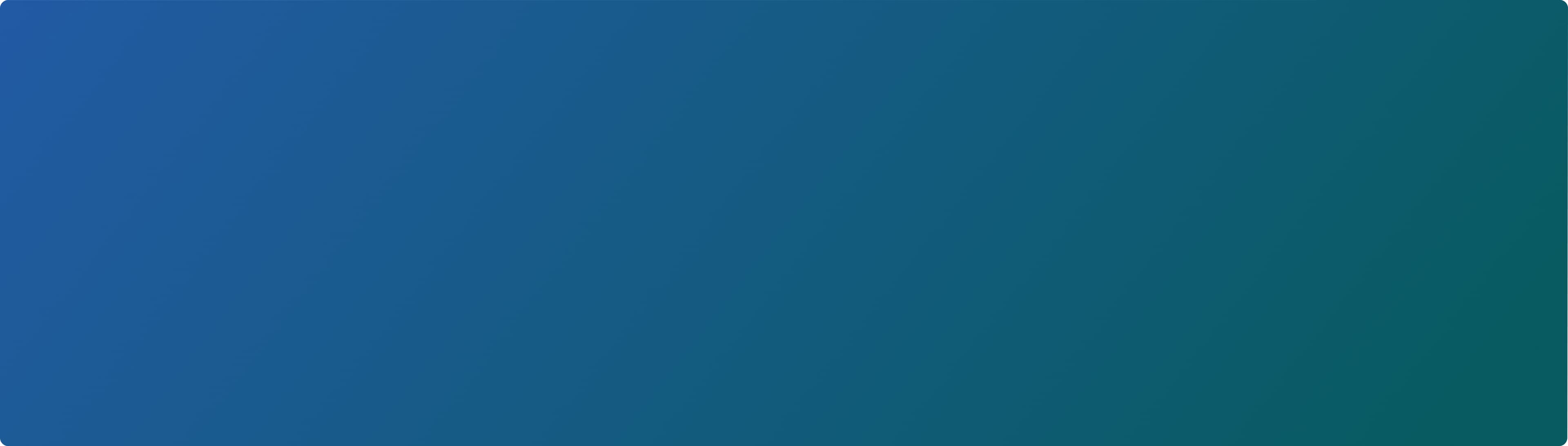 Gradient from blue to green left to right